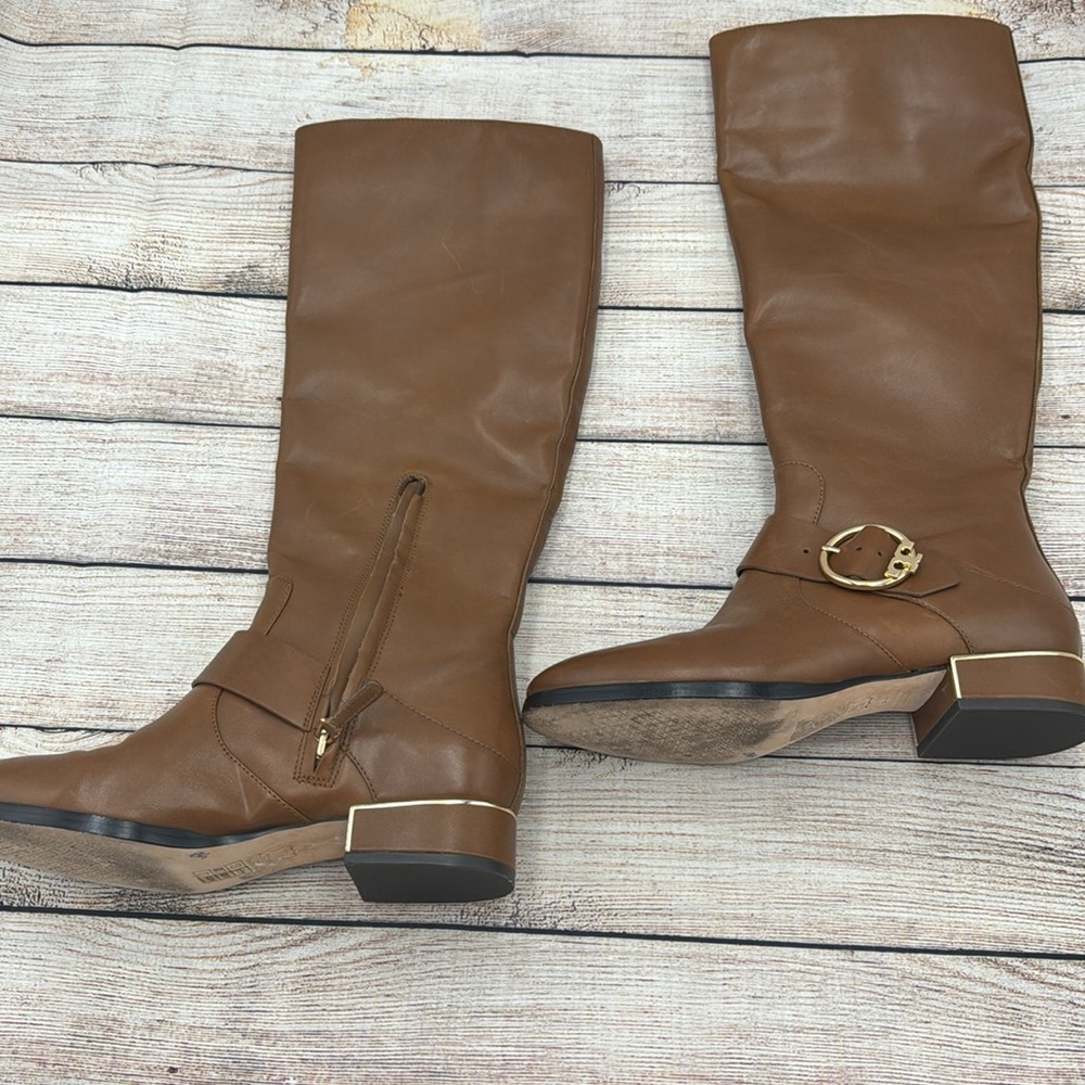 Tory Burch Women's Sofia Tall Riding Boots Size 8 - Picture 4 of 16